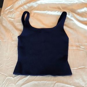 BabatonSculpt Knit Squareneck Tank
